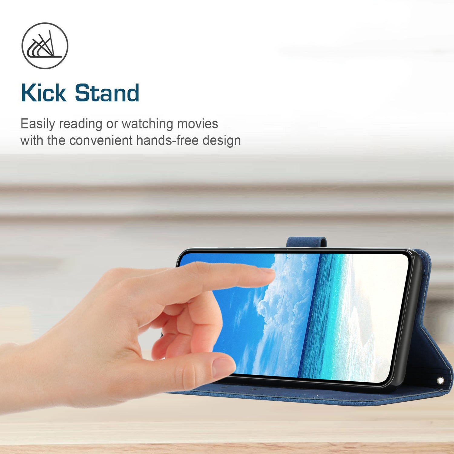 For Xiaomi Poco F5 Pro 5G Redmi K60 Pro 5G K60 5G Phone Stand Case PU Leather Imprinted Heart Shape Wallet Phone Cover with Strap For Xiaomi Poco F5 Pro 5G Redmi K60 Pro 5G K60 5G Phone Stand Case PU Leather Imprinted Heart Shape Wallet Phone Cover with Strap